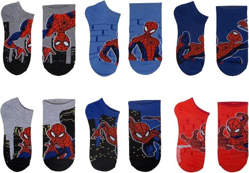 Spiderman Boys' Web Slingers No Show Socks in Saudi Arabia
