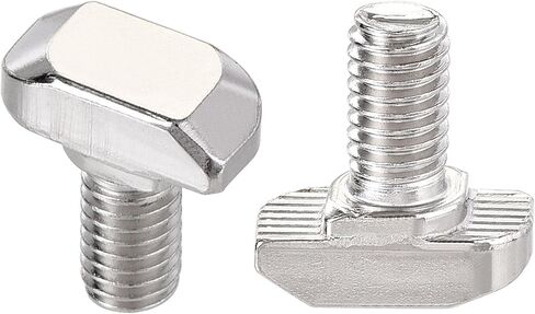 uxcell M6x12mm T-Slot Drop-in Stud Sliding Bolt Screw Carbon Steel for 30 Series Aluminum Profile 8pcs in Saudi Arabia