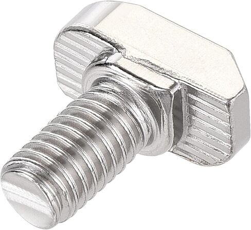 uxcell M6x12mm T-Slot Drop-in Stud Sliding Bolt Screw Carbon Steel for 30 Series Aluminum Profile 8pcs in Saudi Arabia