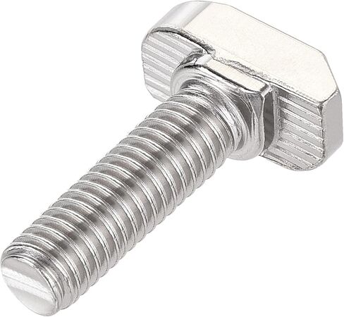 uxcell M6x12mm T-Slot Drop-in Stud Sliding Bolt Screw Carbon Steel for 30 Series Aluminum Profile 8pcs in Saudi Arabia