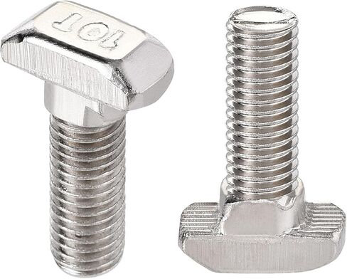 Uxcell M8x30mm T-Slot مسمار منزلق من الفولاذ الكربوني لسلسلة 40 من الألومنيوم 20 قطعة in Kuwait