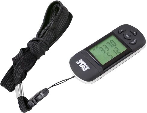 Smart Step Counter Digital Pedometer - Walking Running Sport Step Tracker w/ 3D Sensor, LCD Screen, USB, Lanyard Strap, Battery - Accurate Distance, Calorie Burned, Exercise Time - Pyle PCLRMU2.5 in Saudi Arabia