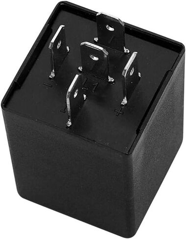 فلاشات إلكترونية مخصصة 5 دبوس EP27 متوافقة مع إشارة الانعطاف LED والتحذير من المخاطر لسيارة FORD 1999-2010 F150-F550، 01-10 FOR-D Explorer Sport Trac، 94-04 FOR-D Mustang Hyper Flash Flasher Relay in Kuwait