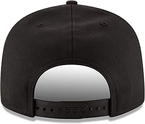 قبعة New Era NFL 9FIFTY باللون الأسود والأبيض قابلة للتعديل مقاس واحد يناسب الجميع in Saudi Arabia