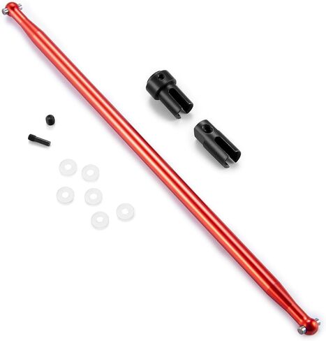 Tra-xxas Aluminum Alloy Slash VXL 4x4 Big Bone Center Driveshaft Outdrives 1/10 RC Upgrades Parts (Black) in Kuwait