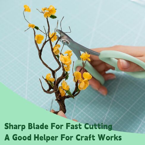 2Pcs Craft Scissors, Fondant Sugar Craft Scissor, Multipurpose Fabric Scissors Tool Set Great for Office, Sewing, Arts, School and Home Supplies in Kuwait