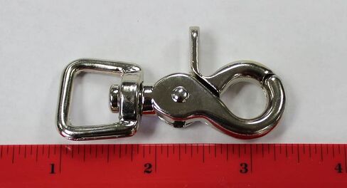 Derby Originals Premium Steel ⅝" Square Trigger Scissor Snaps - Available in Lots of 6 - Ideal for Use in the Barn, Pasture, Home, or Garage in Saudi Arabia