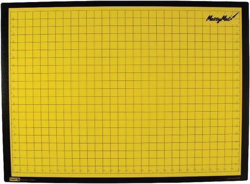 Constructive Playthings Messy Mats, Craft & Art Supplies, Classroom Must Haves, Heavy Vinyl Splat Mat, Set of 5, Large, Flexible, Use with Markers, Dough, Paint and Glue, Kindergarten - 3rd Grade in Saudi Arabia