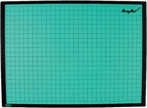 Constructive Playthings Messy Mats, Craft & Art Supplies, Classroom Must Haves, Heavy Vinyl Splat Mat, Set of 5, Large, Flexible, Use with Markers, Dough, Paint and Glue, Kindergarten - 3rd Grade in Saudi Arabia