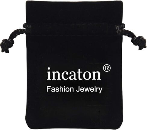 Incaton 14G Belly Button Rings, Stainless Steel Diamond Short Bar Belly Rings For Women, 6mm/10mm Hypoallergenic Navel Piercings With Gift Velvet Pouch in Saudi Arabia