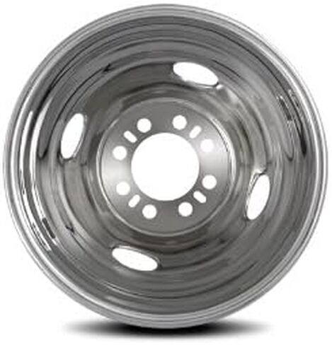 Pacific Dualies 35-1608 Polished 16 Inch 8 Lug Stainless Steel wheel Stimulator Kit for Ford E350/E450 2008-2019, F350 2WD & 4WD 1988-1998 in Saudi Arabia
