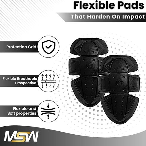 وسادة حماية معتمدة من المستوى 1 من CE (الكوع)، سترة دراجة نارية للنساء والرجال. in Kuwait