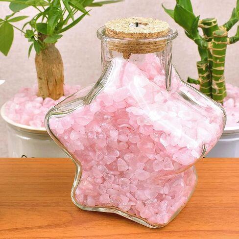 صخور زخرفية للنباتات بوعاء، حصى حوض السمك 0.44 رطل، حصى حجرية صغيرة مصقولة من الفلوريت للحرف اليدوية، حشو المزهريات، النباتات النضرة (الفلوريت) in Kuwait