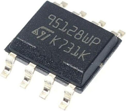 5 قطعة 95128WP 128 كيلوبت المسلسل SPI حافلة EEPROM M95128-WMN6TP SOP8 in Kuwait