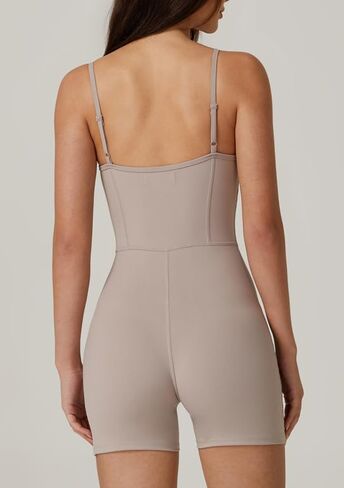 QINSEN Sexy Womens Spaghetti Straps Bodycon Stretch Rompers High Waist Short Jumpsuit Outfits in Saudi Arabia