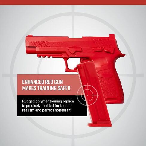 مسدس أحمر محسّن من ASP، مسدس طبق الأصل للتدريب الآمن الواقعي، مسدس تدريب على إنفاذ القانون غير قابل لإطلاق النار مع مجلات وهمية قابلة للإزالة in Kuwait