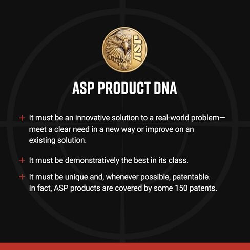 مسدس أحمر محسّن من ASP، مسدس طبق الأصل للتدريب الآمن الواقعي، مسدس تدريب على إنفاذ القانون غير قابل لإطلاق النار مع مجلات وهمية قابلة للإزالة in Kuwait