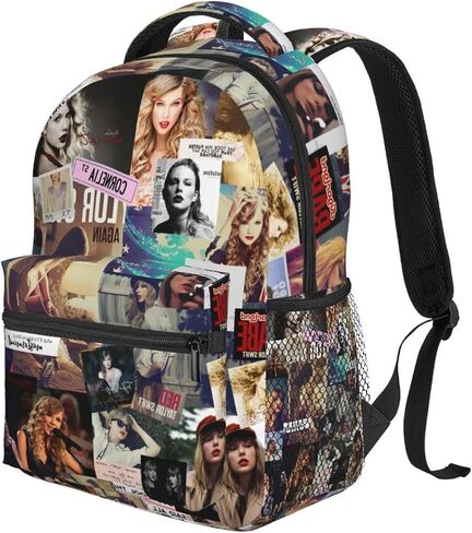 Unisex Fashion Backpack 3d Printing Multifunctional Casual Backpacks a Great Gift for Fans Who Love Music-4 in Saudi Arabia
