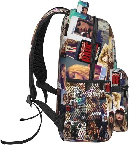Unisex Fashion Backpack 3d Printing Multifunctional Casual Backpacks a Great Gift for Fans Who Love Music-4 in Saudi Arabia