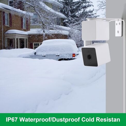 2 حزمة محول طاقة كابل شحن بطول 13 قدم/4 متر مصمم لـ Wyze Cam Pan v3، Wyze Cam V4، Wyze OG، Wyze Cam v3 وv3 Pro، لا حاجة لرأس شحن، للاستخدام الداخلي والخارجي، IP67 مقاوم للماء in Kuwait