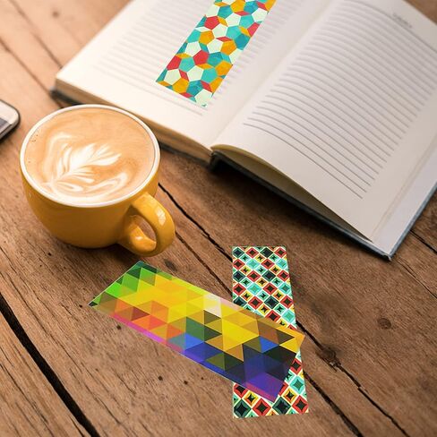 علامات كتاب مغلفة للأطفال، 160 قطعة من الإشارات المرجعية البصرية إشارات القراءة الملونة للأطفال والنساء والطلاب مستلزمات القرطاسية المرجعية السائبة in Kuwait