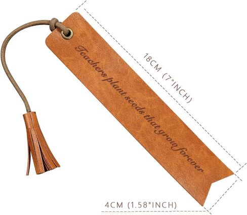 On The Next Chapter Leather Bookmark - Wedding Reader & Party Gift - Engraved Wedding Favor in Kuwait