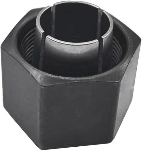 استبدال الطوق والصمولة (1/2 بوصة) 12.7 ملم لجهاز التوجيه Dewalt DW6212 DW618 DW616 2 حزم in Saudi Arabia