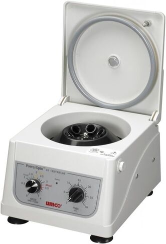 Powerspin Lx مع 8 أماكن دوارة، سرعة متغيرة 300-4,000 دورة في الدقيقة، مؤقت 30 دقيقة، سعة 8 × 10 مل 110 فولت C858 in Kuwait