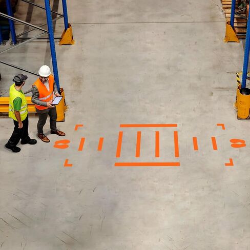 Slip-Gard Vinyl Crosswalk Kit, Solid Shapes, Green, Made in The USA, WFK35GN in Saudi Arabia