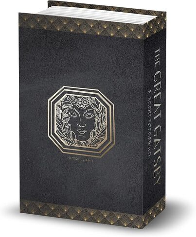 Diversion Book Safe by Funderstood, Safe Lock Box, Book Safe with Combo Lock, Portable Metal Safe Box, Book Safe, Secret Book Hidden Safe, 2.25" X 6.125" X 9.5" (Combo Lock, The Great Gatsby 1) in Saudi Arabia