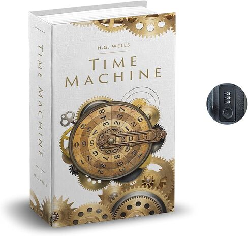 Diversion Book Safe by Funderstood, Safe Lock Box, Book Safe with Combo Lock, Portable Metal Safe Box, Book Safe, Secret Book Hidden Safe, 2.25" X 6.125" X 9.5" (Combo Lock, The Great Gatsby 1) in Saudi Arabia