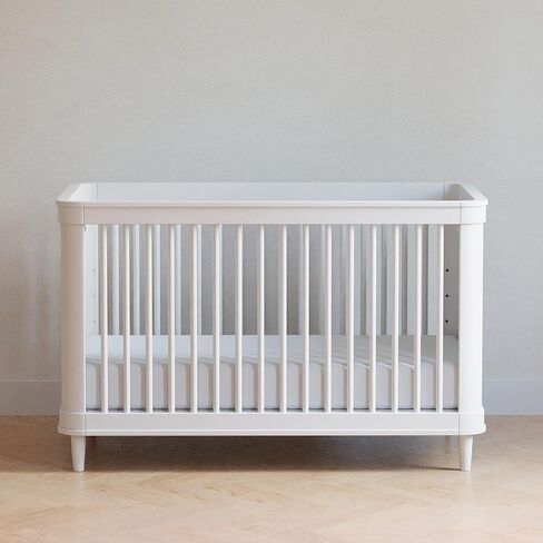 NAMESAKE Marin with Cane 3-in-1 Convertible Crib in Honey and Honey Cane, Greenguard Gold Certified in Saudi Arabia