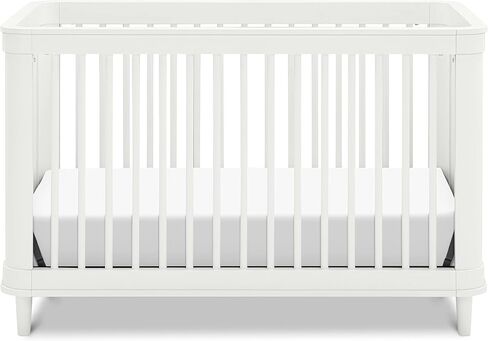 NAMESAKE Marin with Cane 3-in-1 Convertible Crib in Honey and Honey Cane, Greenguard Gold Certified in Saudi Arabia