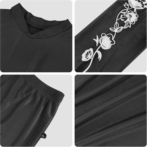 Plus Size Burkini Muslim Swimsuits for Women Modest Islamic Swimwear Long Sleeve Full Cover 3PCS Set Beachwear with Cap in Saudi Arabia