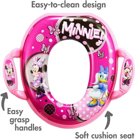 مقعد المرحاض الناعم ميني من ديزني من ذا فيرست ييرز، متعدد الألوان in Kuwait