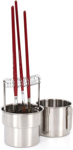 غسالة فرش الفنان من لونينج، منظف فرش فاخر بطبقة مزدوجة مع خزان غسيل in Kuwait