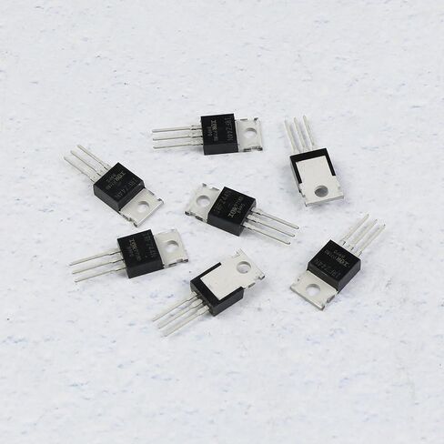 SING F LTD 20x N-Channel IRFZ44N MOSFET ترانزستور ESD مصنف إلى 220 49A 55V 3 Pin قوة مقوم دولية للصناعة المنزلية وDIY in Saudi Arabia