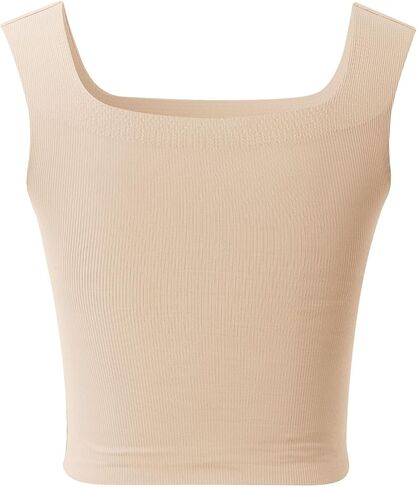 Built in Bra Tank Tops for Women Plus Size Casual Camisole Tops Shelf Bra Undershirts Yoga Shirts Workout Camis in Saudi Arabia