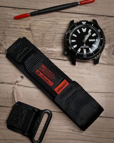 حزام ساعة سريع الإصدار متوافق مع Garmin Forerunner 55/165/165 Music/158/245/ForeAthlete 245 Music/Forerunner 645/ForeAthlete 645 Music، GarminActive 5، أساور معصم بديلة من النايلون in Kuwait