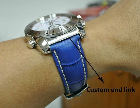 Ewatchparts 22mm Custom End Link Piece Compatible With Rolex Tudor Black Bay Big Block Aeronaut GMT in Saudi Arabia
