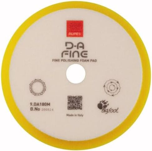 RUPES: Random Orbital Foam PAD - FINE - 170MM/6.75" (Yellow) (RU21) in Saudi Arabia