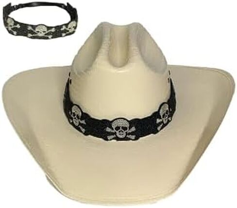 Skull and Crossbones Hat Band in Saudi Arabia