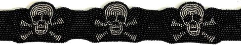 Skull and Crossbones Hat Band in Saudi Arabia
