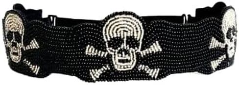 Skull and Crossbones Hat Band in Saudi Arabia