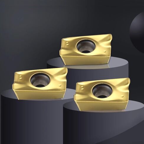 2inch R8-FMB22 Face Mill Arbor and BAP400R 50-22-4T 50mm/1.96" Face Milling Holder CNC End Mill Milling Shell Cutter with 10pcs APMT1604PDER R0.8 Shank Carbide Inserts in Kuwait