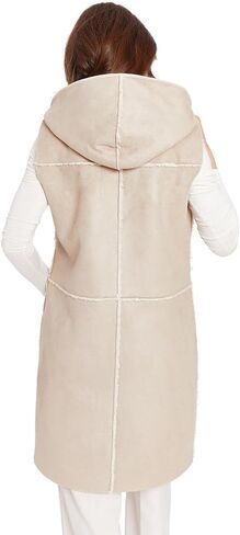 Frye Women's Long Faux Shearling Vest in Saudi Arabia