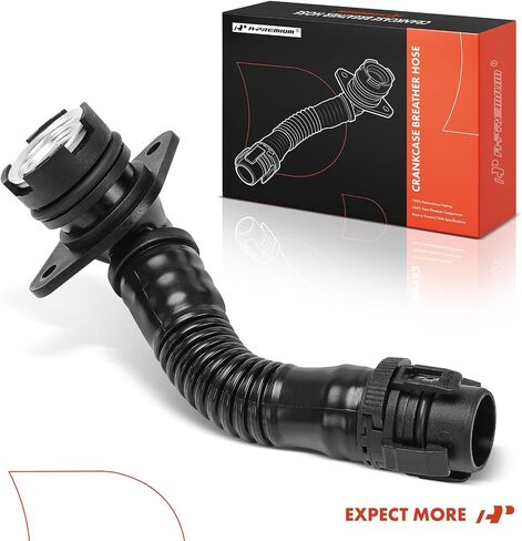 A-Premium 11127584128 Engine Crankcase Vent Breather Hose Compatible with BMW 135i 2011-2013, 335i 2011-2013, 535i 2011-2016, 640i 2012-2018, X1 2013-2015, X3 2011-2017, X4, X5, X6, 3.0L, N55 in Saudi Arabia