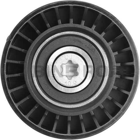 Drive Belt Tensioner Idler Pulley Kit 11288604266 + 11288604267 + 11287628659 + 11287615130 Compatible with BMW 335i 535i X3 X4 X5 X6 in Saudi Arabia