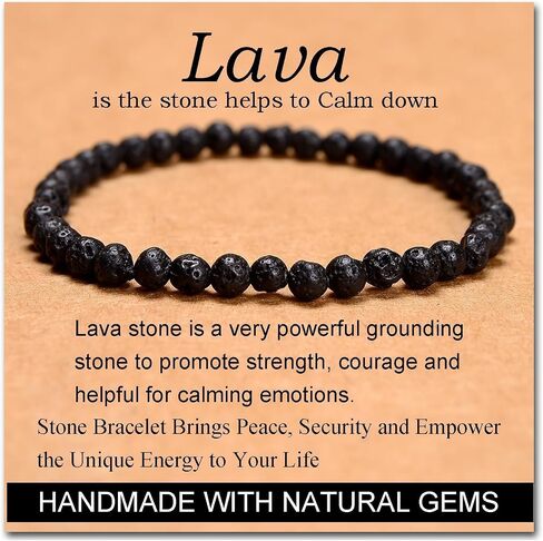 1Pcs Healing Bracelet for Women 6mm Bracelets Handmade Gemstone Stretch Elastic Support in Saudi Arabia