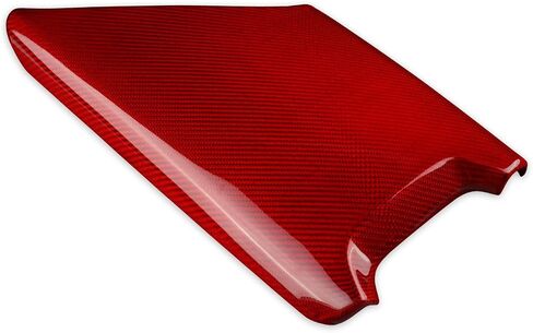 Real Carbon Fiber Gear Shift Side Protective Strip Covers - Gear Shift Side Protective Strip Covers, Durable Automotive Accessories for Corvette C8 2020-2025 Accessories (Red) in Saudi Arabia